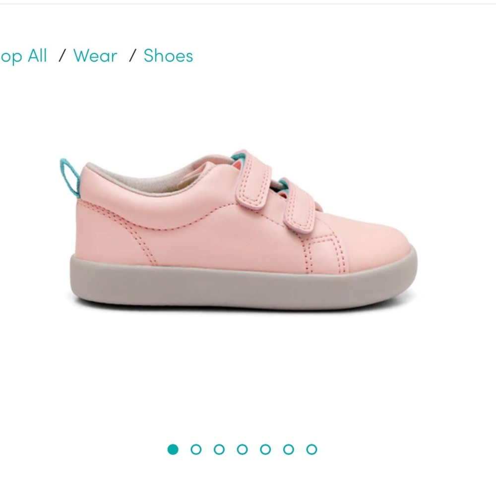 Ten Little TWO PAIRS everyday original & first walkers in blush pink & rose pink
